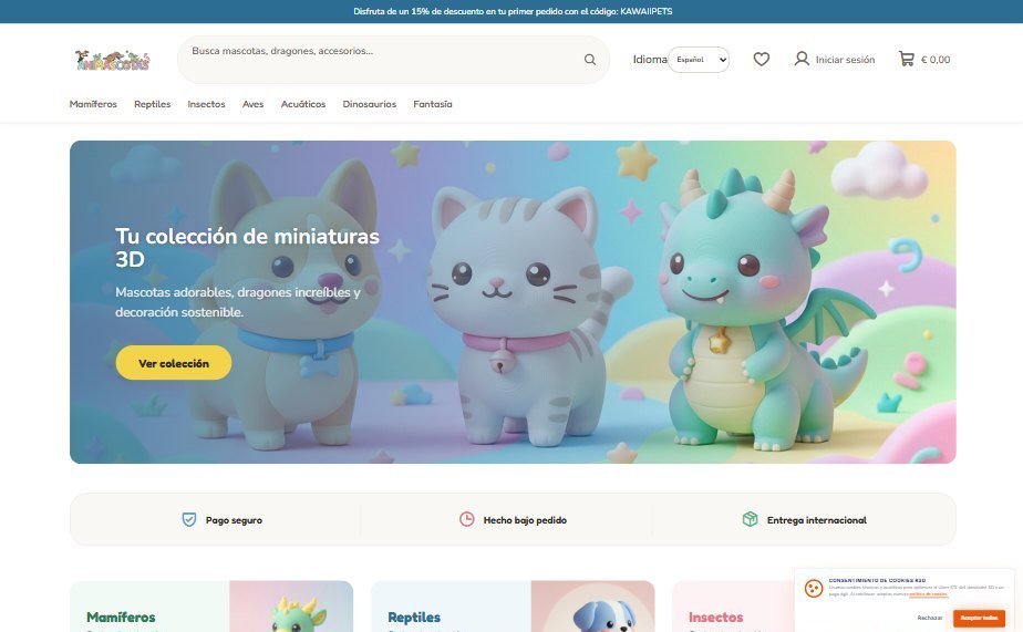 Reality 3Dreams: Microsite Animascota