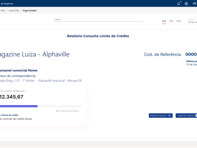 detalhes consulta de Credito